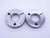 NEW 1 1/2 12 UNF 2A VERMONT THREAD RING GAGES 1.5 GO NO GO PDS= 1.4440 & 1.4376 - DW33119VTG