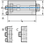 WALTER A101M.0.63.120.63 NCT63 MODULAR EXTENSION ADAPTER 120mm PROJECTION - BR8872CE4