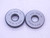 NEW 9/16 28 UN 2A SOLID THREAD RING GAGES .5625 GO NO GO P.D.'S = .5382 & .5345 - DW33330MJ