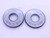 NEW 7/8 28 UN 2A SOLID THREAD RING GAGES .875 GO NO GO P.D.'S = .8506 & .8468 - DW33335MJ