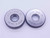 NEW 11/16 16 UN 2A SOLID THREAD RING GAGES .6875 GO NO GO P.D.'S = .6455 & .6407 - DW33378MJ
