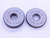 NEW 5/8 18 UNF 2A SOLID THREAD RING GAGES .625 GO NO GO P.D.'S = .5875 & .5828 - DW33391MJ