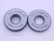 NEW 3/4 16 UNF 2A SOLID THREAD RING GAGES .75 GO NO GO P.D.'S = .7079 & .7029 - DW38405MJ
