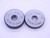 NEW 7/16 20 UNF 2A SOLID THREAD RING GAGES .4375 GO NO GO P.D.'S = .4037 & .3995 - DW38418MJ