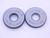 NEW 11/16 28 UN 2A SOLID THREAD RING GAGES .6875 GO NO GO P.D.'S = .6632 & .6594 - DW38420MJ