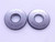NEW 3/4 28 UN 2A SOLID THREAD RING GAGES .75 GO NO GO P.D.'S = .7256 & .7218 - DW38423MJ