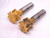 2pc WHITNEY TOOL 1/4 CONCAVE RADIUS MILLING CUTTER 1 1/2 O.D. 3/4 SHANK R2500CAV - MW3178CM4