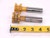 2pc WHITNEY TOOL 1/4 CONCAVE RADIUS MILLING CUTTER 1 1/2 O.D. 3/4 SHANK R2500CAV - MW3178CM4