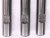 3PC WELDON 9/16 O.D. 1 1/16 LOC 4 1/4 OAL HSS END MILL 1/2 SHANK 6 FLUTE .5625 - MW3517AF5