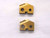 2pcs NEW AMEC 151T-.703 45/64" TiN COBALT SPADE DRILL INSERTS SERIES #1 T-A - MW4031CT4
