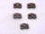 5pcs NEW AMEC 101102-1REV.0(0) 9/16" O.D. SERIES #0 CARBIDE SPADE DRILL INSERTS - MW4045CT4