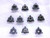 10pcs NEW ISCAR WOLH 4-1-GF IC908 TiAlN  COATED CARBIDE INSERTS WOLH 080404-GF - MW4113CT4