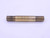 SHOP MADE M12 X 1 BRASS THREAD PLUG GAGE 12 1.0 METRIC GO AND NO GO INSPECTION - DW34359AJ5