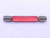 M16.5 X 40 TPI UNS 2A SET THREAD PLUG GAGE .6496 GO NO GO PD'S = 16.063 & 15.979 - DW34985AW5