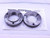 CERTIFIED 3" 8 UNJ 3A THREAD RING GAGES 3.0 GO NO GO P.D.'S = 2.9188 & 2.9124 - DW35290TLC