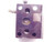 TRUDEX 1 1/2 ID BORING BAR TURRET TOOL HOLDER BLOCK 45mm X 80mm BOLT PATTERN - DM0802BY4