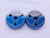 M8 X 1.25 6g METRIC THREAD RING GAGES 8 GO NO GO P.D.'S = 7.160 & 7.042 CHECK - DW35698BZ5
