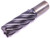NIAGRA 1 1/2 O.D. 4" LOC TiAlN ROUGHING HSS END MILL 1 1/4 SHANK 6 FLUTE 1.5 - DM1248LVR