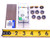 9pcs NEW ISCAR IQ845 SYHU 0704ADN-MM IC830 TiAlN, AlTiN & TiN CARBIDE INSERTS - NS0287BL5