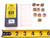 10pcs NEW ISCAR SEMW 43 AFTN IC250 TiN COATED CARBIDE MILLING INSERTS INDEXABLE - NS0386BM5