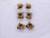 6pcs NEW ISCAR T490 LNMT 1306PNTR IC830 AlTiN & TiN CARBIDE MILLING INSERTS - NS0396BM5