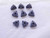 9pcs NEW ISCAR WNMG 330-NF IC907 TiAlN & TiN COATED CARBIDE TURNING INSERTS - NS0415BM5