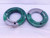 4" 4 UNC 2A THREAD RING GAGES 4.0 4. GO NO GO P.D.'S = 3.8342 & 3.8229 CHECK - DW36074BU5