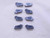 10pcs NEW ISCAR GFR 3J-6D IC328 CARBIDE CUTOFF INSERTS FOR INDEXABLE TOOLING - NS0475BM5