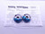 CERTIFIED 7/8 20 UNEF 2A THREAD RING GAGES .875 GO NO GO P.D.'S = .8412 & .8368 - DW36023TLC