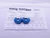 CERTIFIED 13/16 20 UNEF 2A THREAD RING GAGES .8125 GO NO GO PDS= .7787 & .7743 - DW36026TLC