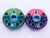 CERTIFIED 9/16 24 UNEF 3A THREAD RING GAGES .5625 GO NO GO PD'S = .5354 & .5325 - DW36029TLC
