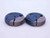 CERTIFIED 10 32 UNF 2A THREAD RING GAGES #10 .190 GO NO GO PD'S = .1688 & .1658 - DW36038TLC
