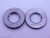 NEW 1 3/4 20 UN 2A SOLID THREAD RING GAGES 1.75 GO NO GO PD'S = 1.7160 & 1.7112 - DW36280MSAF