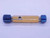 M27 X 2 6H METRIC THREAD PLUG GAGE 27 2.0 GO NO GO P.D.'S = 25.701 & 25.925 - DW36406CG5