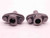 2pc BROWN & SHARPE ADJUSTABLE DRILL / REAMER HOLDERS 5/8 ID 3/4 SHANK DIAMETERS - BR10237CT4