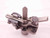 4pc LOT OF BROWN & SHARPE RIGHT AND LEFT ADJUSTABLE TOOL HOLDERS 3/4 SHANKS - BR10240CT4