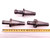 3pc LOT OF NMTB50 ACURA-FLEX COLLET CHUCK TOOL HOLDERS 4" PROJECTIONS 