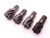 4pc LOT OF HSS SPIRAL FLUTE SQUARE END MILLS 1 5/8, 1 7/8 & 2" O.D. 1 1/4 SHANKS - BR10587BF4