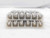 12pcs. NEW GREENFIELD 3/8 16 UNC H5 HSS THREAD FORMING PLUG TAP 4 STRAIGHT FLUTE - DCT-DM2878