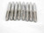 8pcs. NEW HANSON WHITNEY #10 24 NC GH-2 HSS PLUG TAP 4 STRAIGHT FLUTE 10-24 - DCT-DM2919