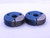 5/8 28 UN 2A THREAD RING GAGES .625 .6250 GO NO GO P.D.'S = .6007 & .5969 CHECK - DW37596CQ5