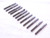 12pcs NEW REGAL PREMIUM 1/4 20 NC H3 HSS BOTTOMING TAP 3 SPIRAL FLUTE .25 - DCT-NS2375