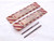 2pcs NEW UNION #0 O.D. HSS TAPER PIN REAMER SPIRAL 5 FLUTE .1287 - .1638 No. 0 - NS2415SLW