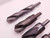 8pc LOT OF REDUCED SHANK / SILVER & DEMING HSS DRILL BITS VARIOUS SIZES CNC - BR10834AZ4
