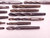 15pc LOT OF VARIOUS MORSE TAPER HSS DRILL BITS MT2 MT3 MT4 TAPERS VARIOUS SIZES - BR10844CT2
