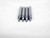 4pcs NEW SGS 0.045 OD AlTiN CORNER RADIUS CARBIDE END MILL 1/8 SHANK 4 FL 09145 - DM3243CG5