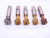 5pcs DOLFA 3/32" RADIUS CONCAVE MILLING CUTTERS 3/4 OD 1/2 SHANK VARIOUS COATING - NS3696BT4