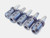 5pc LOT OF CAT40 1" ID SOLID END MILL TOOL HOLDER 1.0 4" PROJECTION LENGTH - NS4134LVR