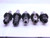 5pcs LOT OF CAT40 5/8 I.D. SOLID END MILL TOOL HOLDER .625 VARIOUS PROJECTIONS - NS4148LVR