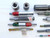 23pcs LOT OF ASSORTED PIN PLUG GAGES GO NO GO HANDLES INSPECTION CHECK MACHINIST - JG0637LVR